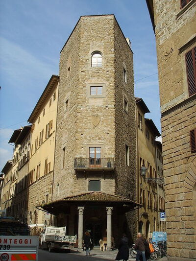 View of Alberti tower