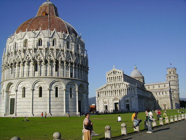 The famous Piazza dei Miracoli