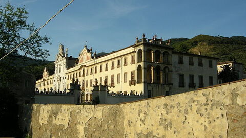 View of Certosa of Calci