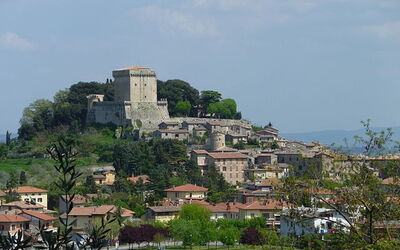 Sarteano landscape