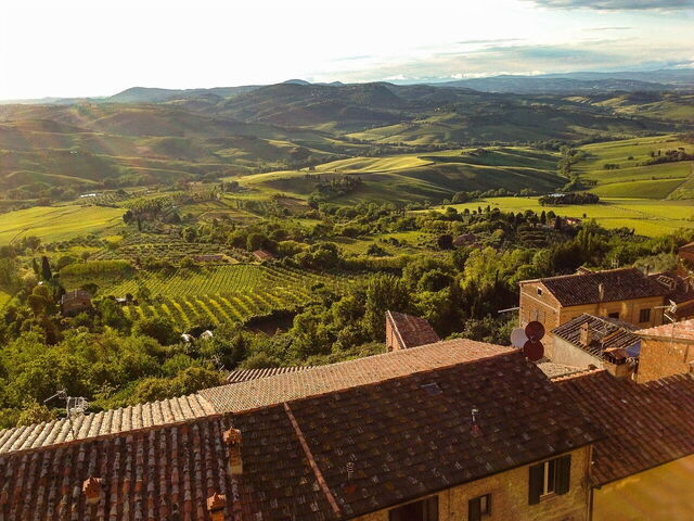 Landscape around Montepulciano