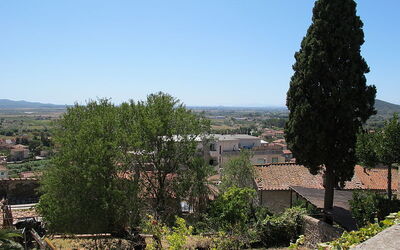 View from top of Suvereto