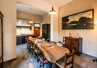 Villa Belvedere, dining room