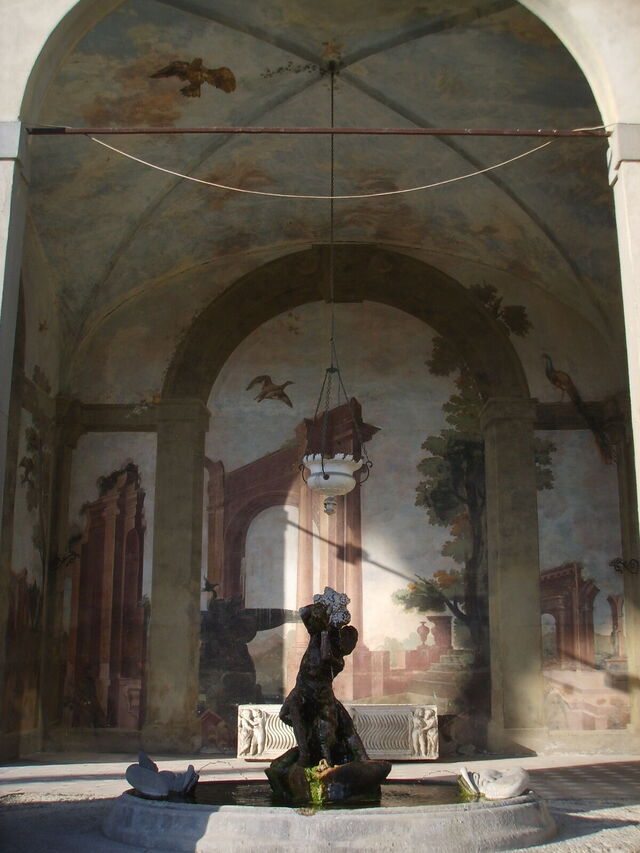 Grotto at Villa Guicciardini Corsi Salviati