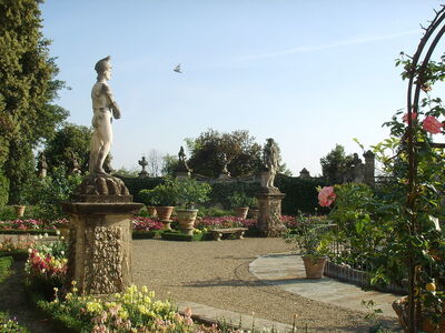 Gardens at Villa Guicciardini Corsi Salviati