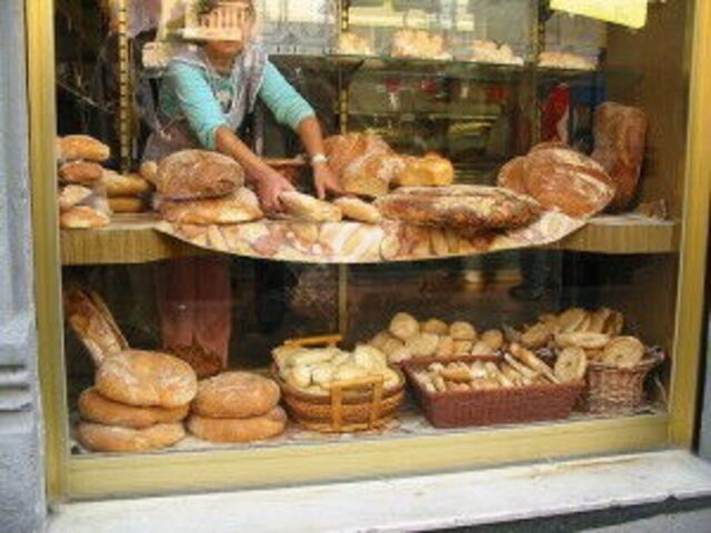 Bakery's shop front