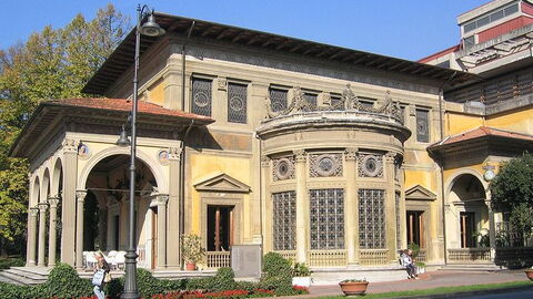 Spa building in Montecatini Treme