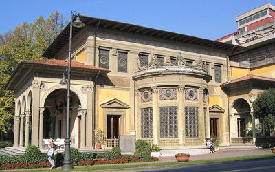 Spa building in Montecatini Treme