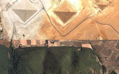 Pontassieve hills aerial view