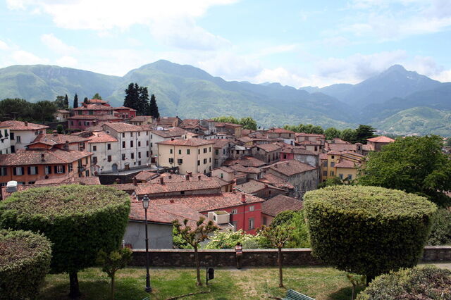 View over Barga