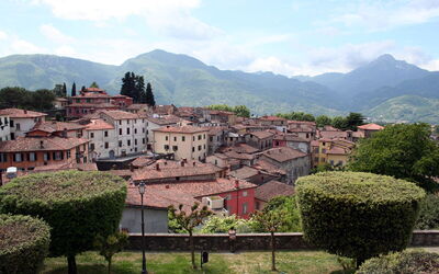 View over Barga