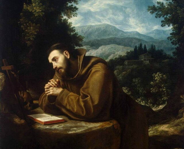 St Francis by Cigoli