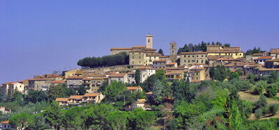 View of Montescudaio