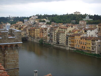 View of River Arno from Forte Belvedere