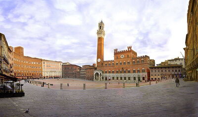 Siena's main square