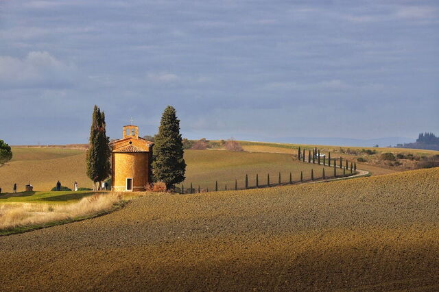 The Chapel of the Madonna di Vitaleta