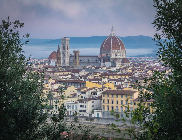 Views from the Piazzale Michelangelo