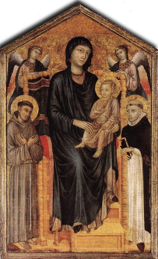 Madonna Enthroned, Cimabue