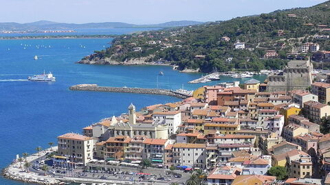 View of Porto Santo Stefano