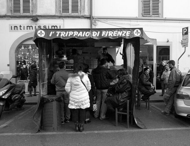 Lampredotto stand