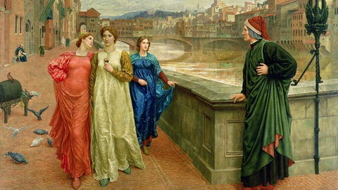 Henry Holiday, Dante Meets Beatrice