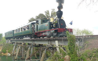 example of vintage train