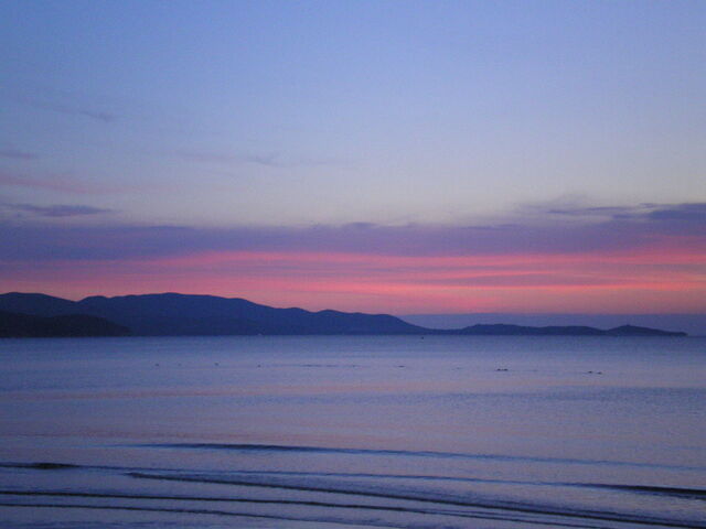 Sunset in Follonica