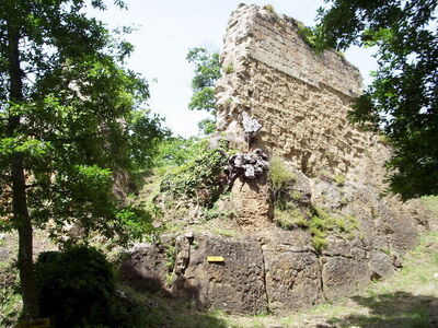 One of vitozza's ancient castles