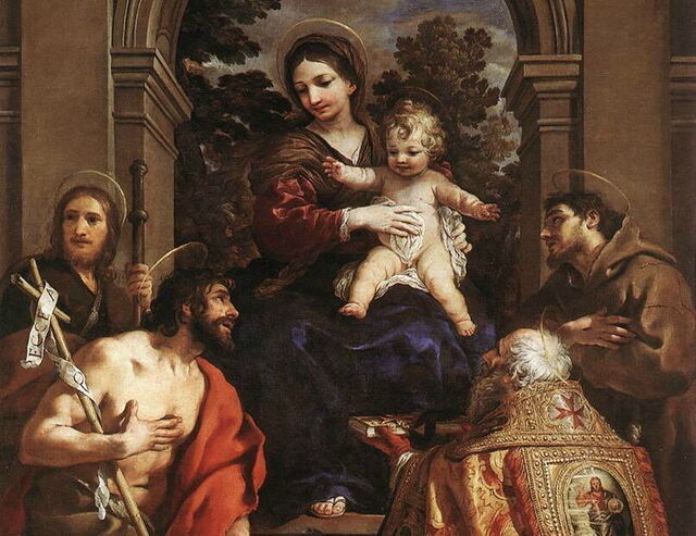 Madonna and Saints