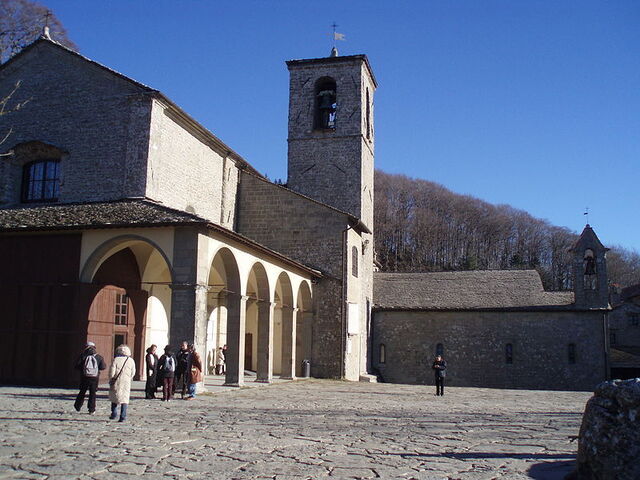 The peaceful La Verna sanctuary