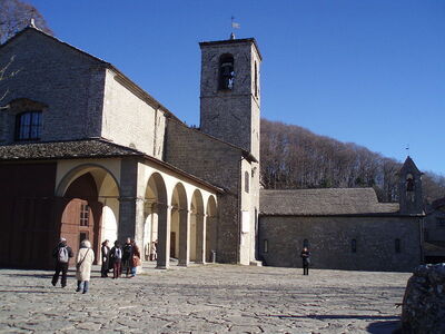 The peaceful La Verna sanctuary