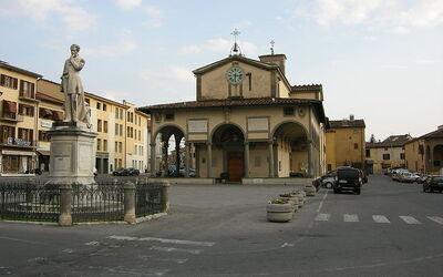 Monsummano Terme main square