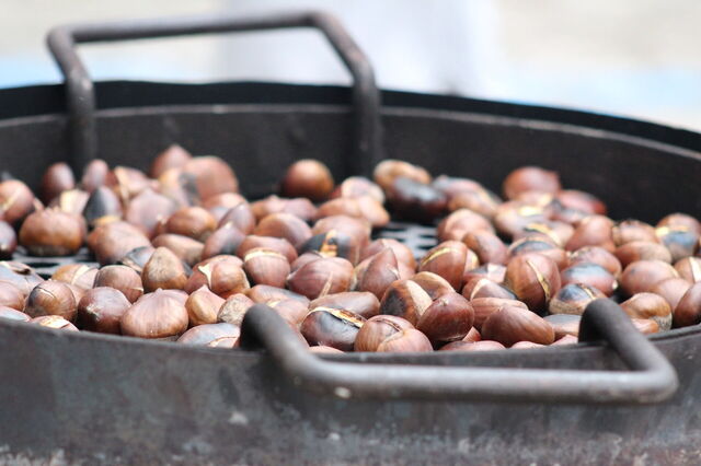 Roasted chestnuts