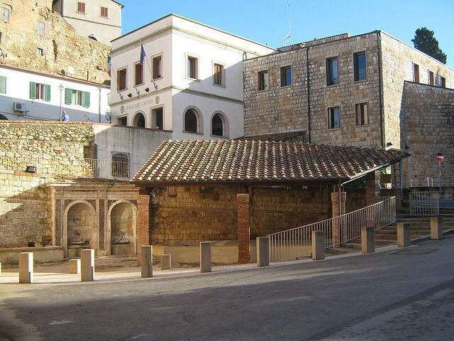 Public water source in Bibbona