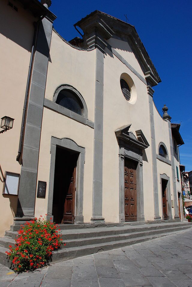 Church in Stia town