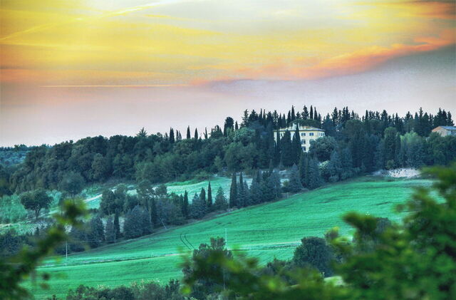Villa Staggia, scenery