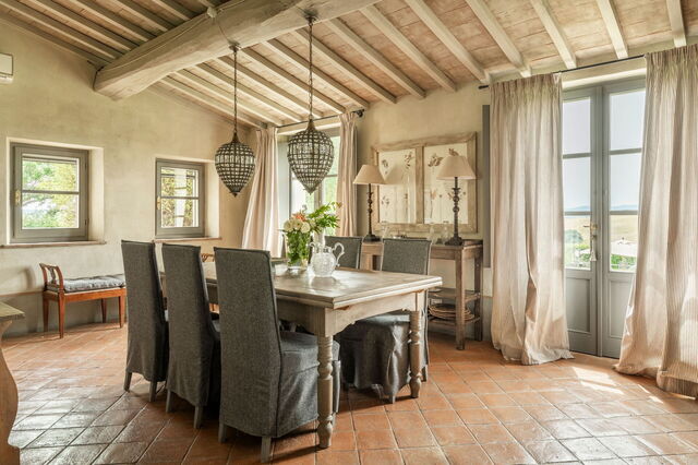 Villa Danilo, dining room