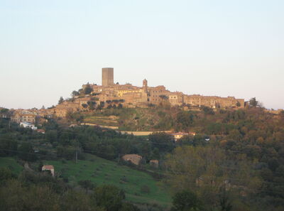 Montecatini Val di Cecina Landscape
