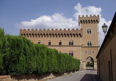The castle of Bolgheri