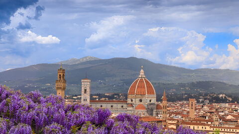 View from the Bardini Gardens