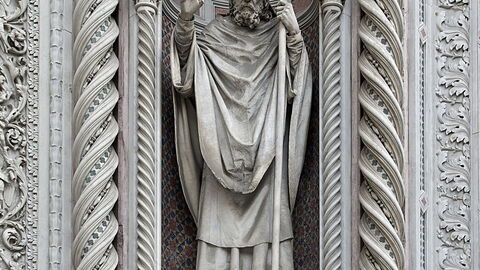 Sculpture of Saint Zanobius