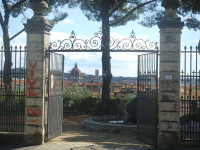 View, Horticultural Garden of Florence