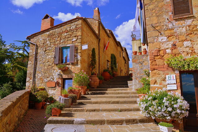 Streets in Pienza
