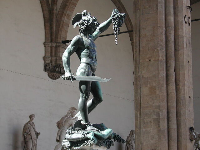 Perseus, Cellini