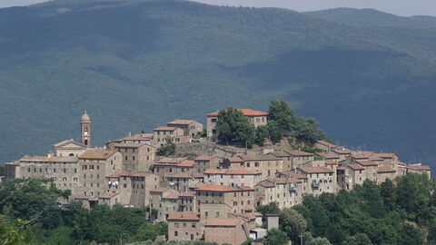 View of Civitella Paganico