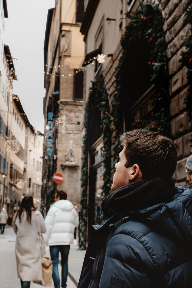 Exploring Florence at Christmas