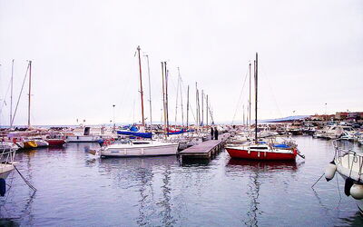harbour beside san vincenzo town