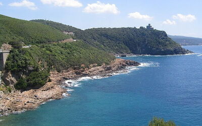 View of castle sonnino