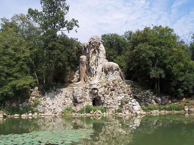 Colossus of the Apennines by Giambologna