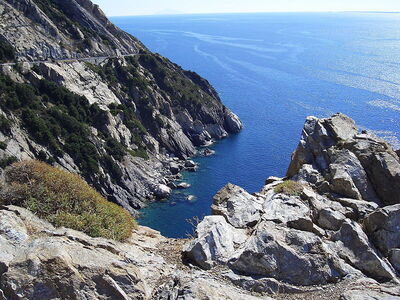 Elba's coastline